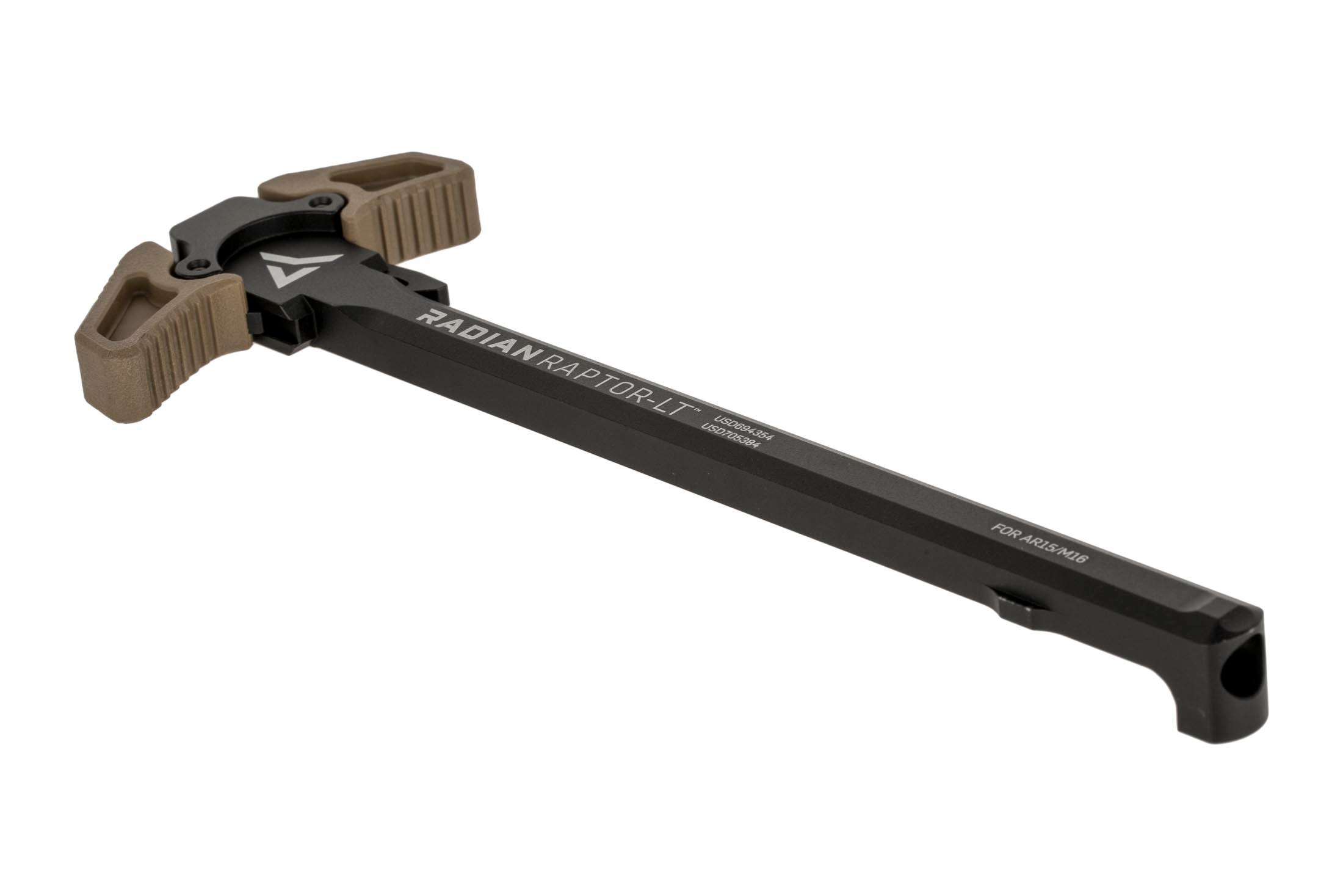 Radian Raptor LT Ambidextrous AR-15 Charging Handle - FDE